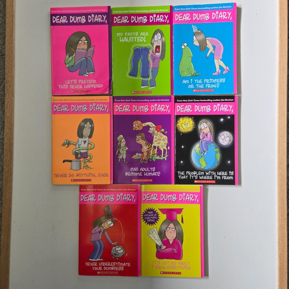 DEAR DUMB DIARY Books 1 - 8